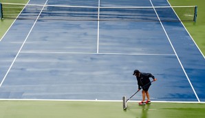 Insgesamt siebenmal mussten die US Open wegen Regens zuletzt um einen Tag verlängert werden.