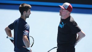 Boris Becker ist begeistert von seinem Schützling Novak Djokovic