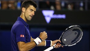 Novak Djokovic schaltete Roger Federer bei den Australian Open aus