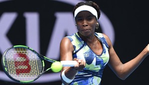 Venus Williams gab im gesamten Turnierverlauf keinen Satz ab
