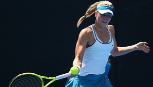 Nach dem Auftaktsieg gegen Irina Falconi war in Runde Zwei Schluss für Carina Witthöft
