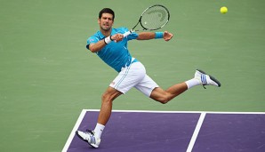 Novak Djokovic feierte gegen den Japaner Nishikori den 63. Turniersieg seiner Karriere