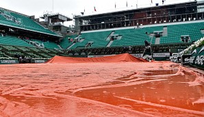 Bei den French Open fällt Tag 9 dem Regen zum Opfer