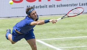 Roger Federer mühte sich zum Sieg gegen Fritz