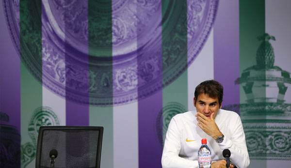 Zuletzt trat Roger Federer bei Wimbledon größer in Erscheinung