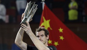 Andy Murray holte seinen dritten Titel in Shanghai