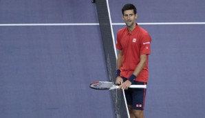 Novak Djokovic ist im halbfinale in Shanghai ausgeschieden