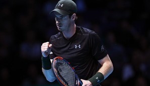 Andy Murray sicherte sich mit einer Topleistung den Titel bei den Finals