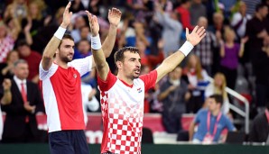 Kroatien geht im Davis-Cup-Finale in Führung