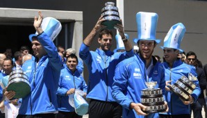 Argentinien konnte den Davis Cup gegen Kroatien gewinnen