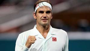 Wird am Montag wieder Vierter der ATP-Weltrangliste sein: Roger Federer.