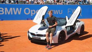 Der 103. Titel bei den BMW Open ging im letzten Jahr an Alexander Zverev, der sich im deutschen Finale gegen Philipp Kohlschreiber durchsetzte.