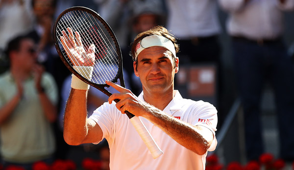 Roger Federer musste gegen Gael Monfils im dritten Satz in den Tiebreak.