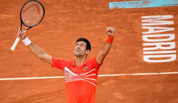 Gab im gesamten Turnierverlauf keinen Satz ab: Novak Djokovic.