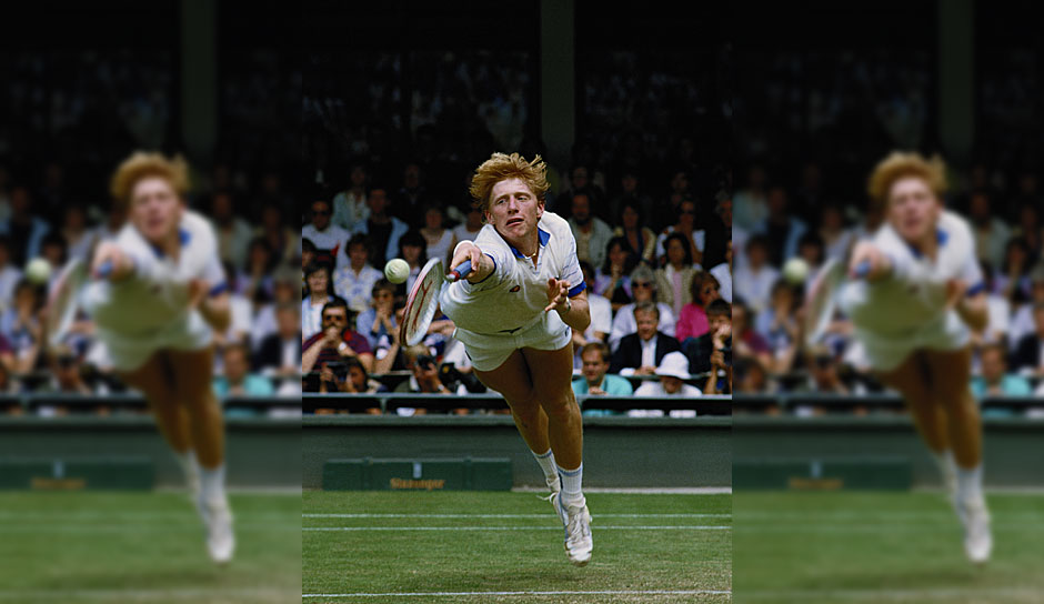 Im Juli 1985 triumphierte der 17-jährige Boris Becker völlig überraschend in Wimbledon. Wie euphorisch die Presse damals auf dessen Triumph reagierte, seht ihr hier.
