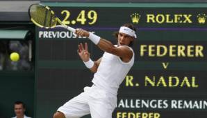 Oder doch eher Tennis Marke Nadal? Unglaubliche Power und Laufstärke, diese unfassbare Vorhand-Schleuder, gepaart mit unbändigem Siegeswillen und dem perfekten Konterspiel gegen Federer.