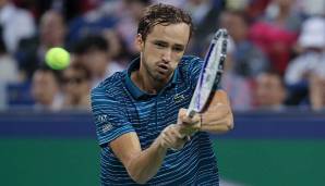Daniil Medvedev will das ATP Masters Turnier in Shanghai für sich entscheiden.