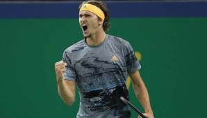 Alexander Zverev hat beim ATP-Masters in Shanghai das Finale erreicht.