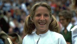 Platz 1: Tracy Austin (USA): 14 Jahre, 0 Monate, 28 Tage (1977 Portland)