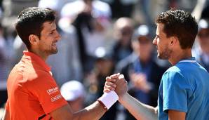 Novak Djokovic und Dominic Thiem haben ihre Auftaktmatches jeweils gewonnen.