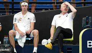 Alexander Zverev will nicht auf den Ratschlag von Boris Becker hören.