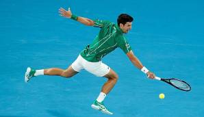 Return – Andy Murray/Novak Djokovic