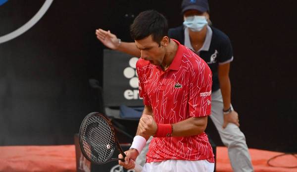Novak Djokovic hat in Rom gesiegt.
