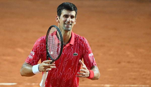 Novak Djokovic führt momentan die ATP Weltrangliste an.