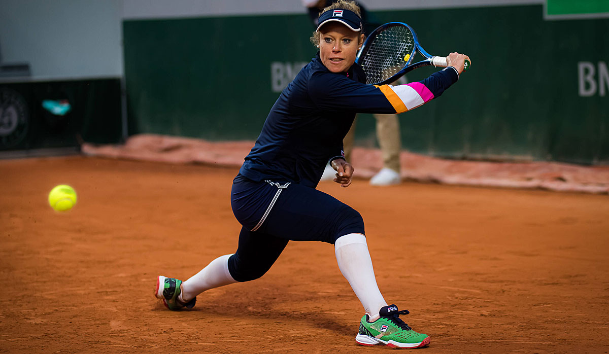 Laura Siegemund steht überraschend im Viertelfinale der French Open.