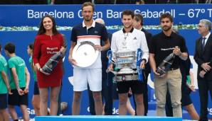 Dominic Thiem hat Daniil Medwedew im Finale der Barcelona Open 2019 bezwungen.
