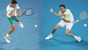 Novak Djokovic trifft im Finale auf Daniil Medvedev