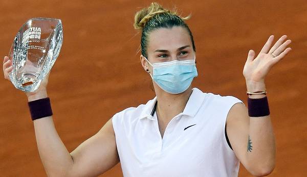Aryna Sabalenka hat das Turnier in Madrid gewonnen.