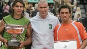 Mit 18 startete Nadal an 4 gesetzt in seine ersten French Open, zuvor hatte er aber sämtliche großen Vorbereitungsturniere gewonnen und war (mindestens) Geheimfavorit. Sandplatzwühler Puerta erzwang im Finale fast einen fünften Satz.