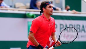 Federer kämpft um den Einzug in Runde drei.