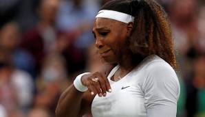 Serena Williams musste am Dienstag ihr Erstrundenmatch gegen Alexandra Sasnowitsch (Belarus) beim Stand von 3:3 aufgeben.