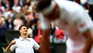 Hubert Hurkacz zeigte in seinem ersten Grand-Slam-Viertelfinale - noch dazu gegen Roger Federer - keine Nerven.