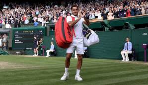 Roger Federer bestritt seit Wimbledon kein Spiel mehr.