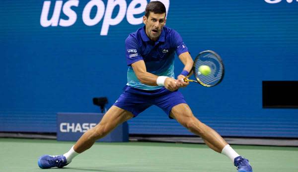 Novak Djokovic steht bei den US Open im Finale.