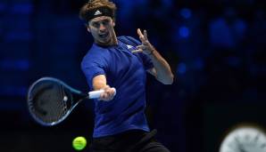 Alexander Zverev hat im Halbfinale der ATP Finals Novak Djokovic besiegt.