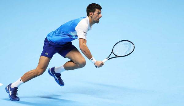 Novak Djokovic jagt in Turin die nächste Trophäe.