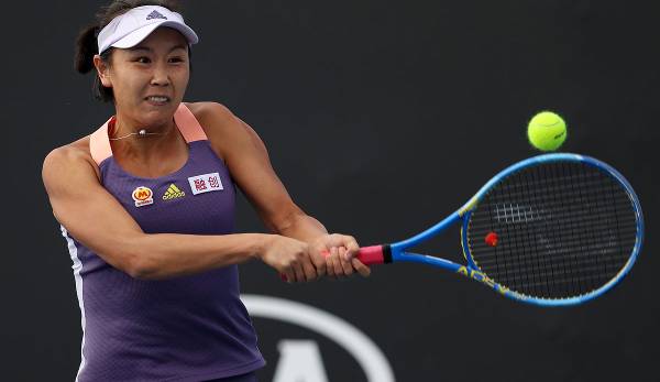 Peng Shuai bei den Australian Open 2020 in Melbourne.