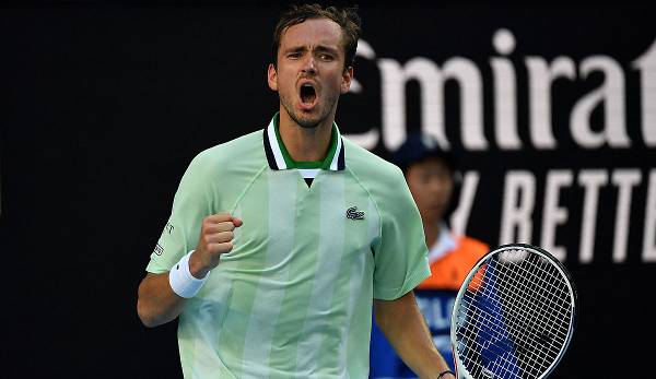 Medvedev steht im Achtelfinale der Australian Open.