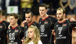 Die deutschen Volleyball siegten gegen Tunesien