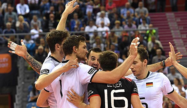 Die deutsche Mannschaft konnte sich gegen Serbien über den Finaleinzug bei der Europameisterschaft freuen