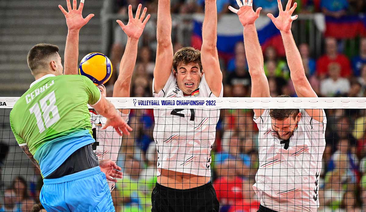 Volleyball-WM: Deutschland nach Pleite gegen Slowenien vor dem Aus
