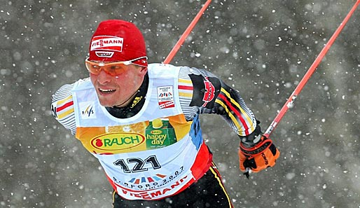 Tobias Angerer war mit Rang sieben abermals der beste deutsche Langläufer in Liberec