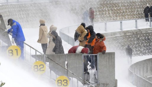 Zu viel Wind in Sapporo verhinderte den Weltcup der Skispringer