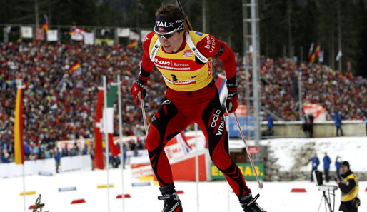 Der Gesamtweltcup-Führende Emil Hegle Svendsen siegte in Antholz
