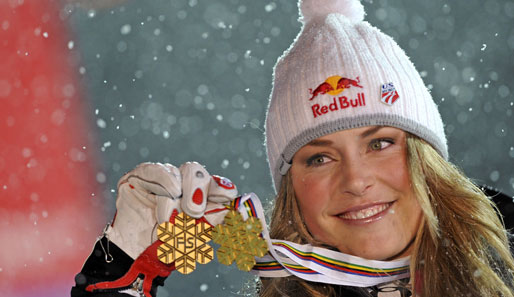 Verletzt beim Feiern: Ski-Weltmeisterin Lindsey Vonn musste nach der Party-Panne in den OP-Saal