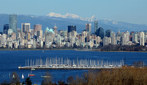 Rechnet mit großen Verkehrsproblemen bei Olympia: Die kanadische Metropole Vancouver